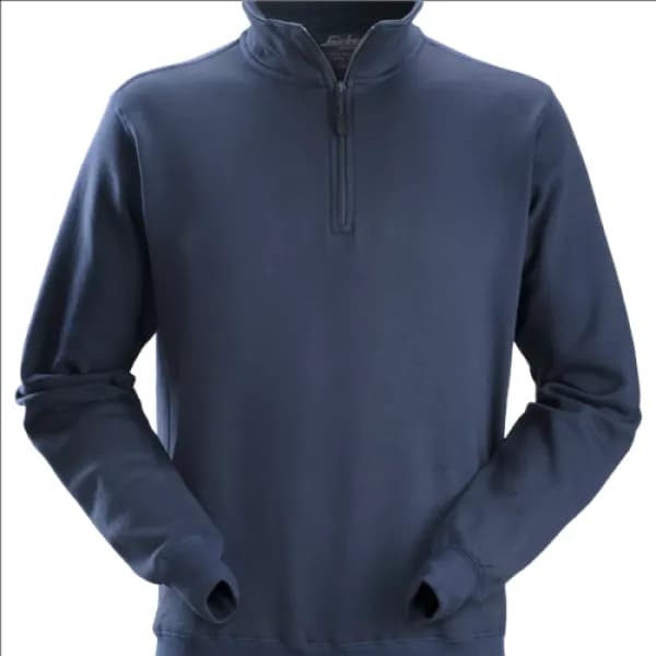 Snickers 1/2 Zip Sweatshirt - Navy - L