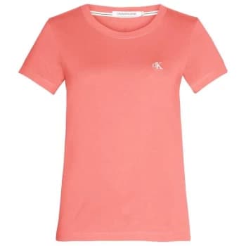 Calvin Klein Jeans Embroidered Logo Slim Fit T-Shirt - SM9 ISLAND PNCH