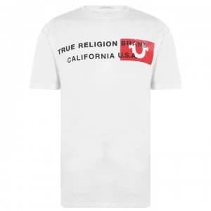 True Religion California T Shirt - White 1700