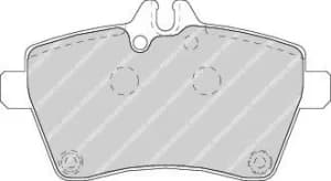 Ferodo FDB1593 Brake Pad Set Front Axle Premier Car