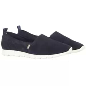 Barbour Mens Nova Shoes Navy Suede 4