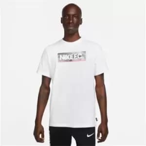 Nike FC Block T-Shirt Mens - White