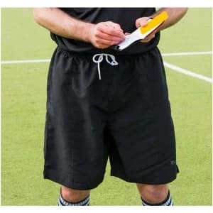 Precision Referees Shorts Black/White 30-32inch