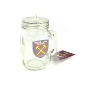 West Ham Mason Jar 500ml