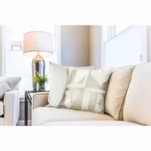 Emma Barclay Pair Amor Love Cushion Cover Natural/Gold