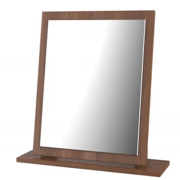 Robert Dyas Edina Ready Assembled Dressing Table Mirror - Walnut