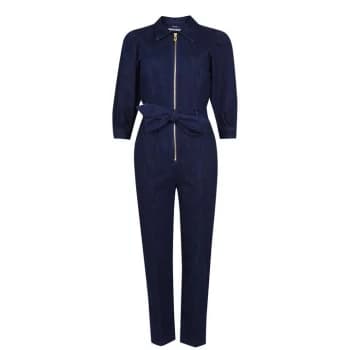 Scotch and Soda Denim Jumpsuit - Navy 0089