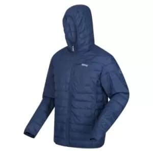 Regatta Hooded Hillpack Quilted Jacket - Blue