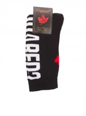 DSQUARED2 Socks Boys Black cotone