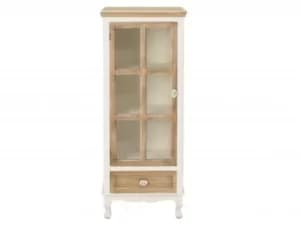 LPD Juliette Cream and Oak Display Unit Assembled