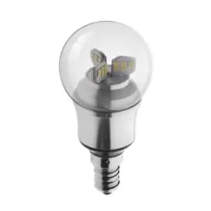 Kosnic 5.5W KTC LED E14/SES Golf Ball Warm White - KDIM5.5GLF/E14-SLV-N27