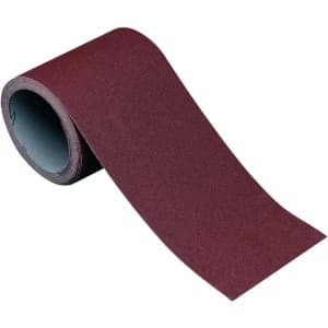 Wickes Aluminium Oxide Flexible Abrasive Fine Sandpaper Roll - 5m
