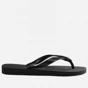 Havaianas Kids Top Flip Flops - Black - UK 1-2 Kids