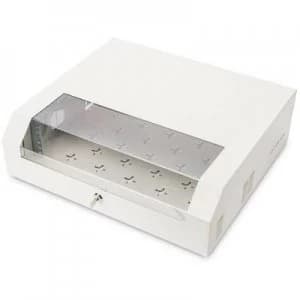 Digitus DN-19 04U-PB 19 Server rack cabinet (W x H x D) 475 x 500 x 145mm 3 U Grey-white (RAL 7035)