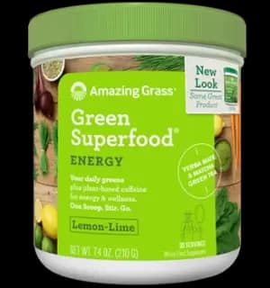 Amazing Grass Green Superfood Energy Lemon Lime 210g