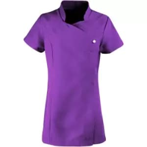 Premier Ladies/Womens *Blossom* Tunic / Health Beauty & Spa / Workwear (6) (Purple) - Purple