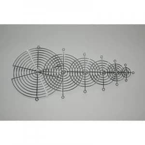 Fan grille (W x H) 80 mm x 80 mm Metal