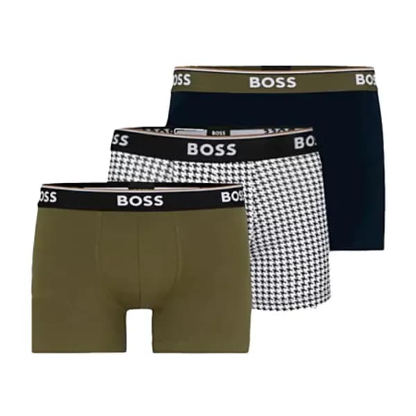 Boss Bodywear 3 Pack Power Boxer Shorts Trunks Small Black 42212481350