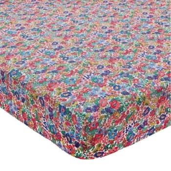 Joules Jenna Ditsy 180TC Cotton Fitted Sheet - Multi