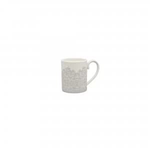 Denby Monsoon Filigree Silver Small Mug