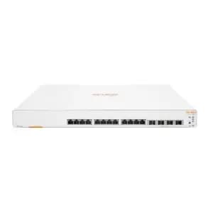 HP Enterprise Aruba Instant On 1960 12XGT 4SFP+ Managed L2+ Gigabit Ethernet (10/100/1000) 1U White