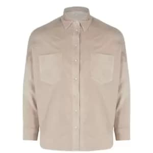 French Connection Paula Micro Cord Rhodes Shacket - Black