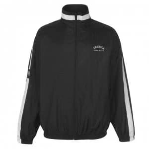 PERRY ELLIS Back Logo Track Jacket - Black D054WAL