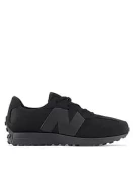 New Balance Junior 327, Black, Size 4 Older