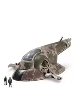 Star Wars Swj - Deluxe Vehicle (8" Vehicle & Figure) - Boba Fett'S Ship - Wave 1