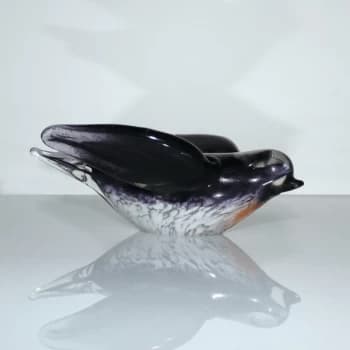 Objets d'Art Glass Ornament - Bird