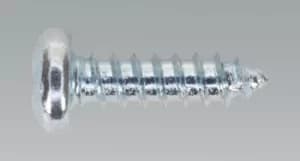 Sealey STPP3513 Self Tapping Screw 3.5 x 13mm Pan Head Pozi Zinc DIN 7981CZ