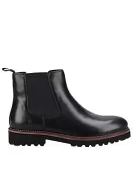 Hush Puppies Gwyneth Chelsea Boot - Black, Size 4, Women