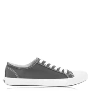 SoulCal Canvas Low Profile Womens Trainers - Grey