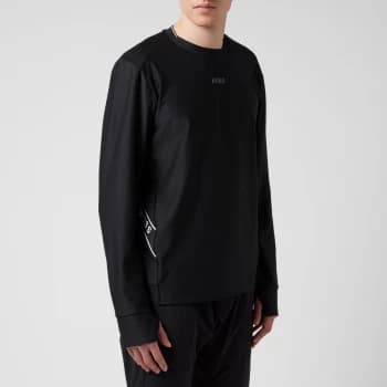 BOSS Athleisure Mens Salbo Gym Sweatshirt - Black - S