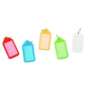 Q-Connect Sliding Key Fob Assorted Pack of 40 KF10878