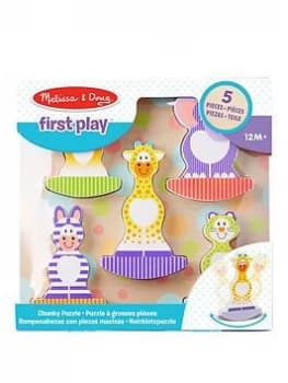 Melissa & Doug Safari Chunky Jigsaw Puzzle, One Colour