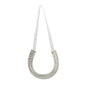 Amore Silver Plated Horse Shoe Engraving Plate