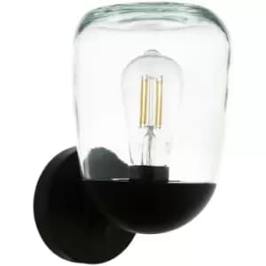 Donatori Outdoor Wall Light Black IP44 - Eglo
