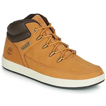 Timberland DAVIS SQUARE TDEUROSPRINT boys's Childrens Shoes (High-top Trainers) in Brown