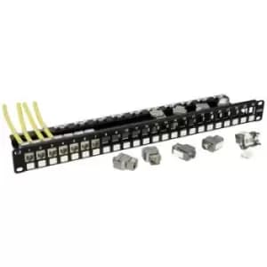 LINDY Lindy 24 ports Network patch panel CAT 6A 1 U