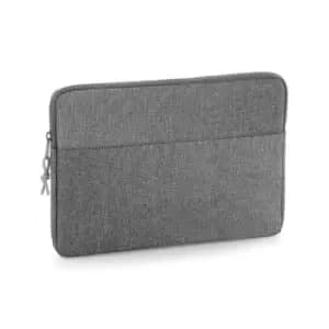 BagBase Essential 13" Laptop Case (One Size) (Grey Marl)