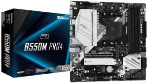 ASRock B550M Pro4 AMD Socket AM4 Motherboard
