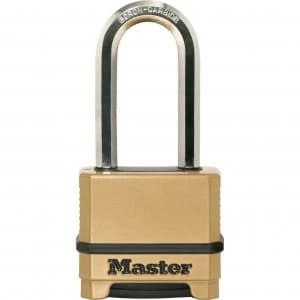 Masterlock Excell Combination Padlock 50mm Extra Long