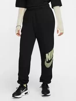 Nike NSW Fleece Jogger - Black Size M Women