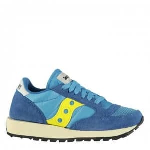 Saucony Originals Jazz OG Vintage Trainers - Blue/Yellow