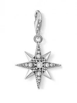 Thomas Sabo Sterling Silver Cubic Zirconia Star Charm
