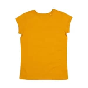 Mantis Womens/Ladies Roll Sleeve Tee (XS) (Mustard)
