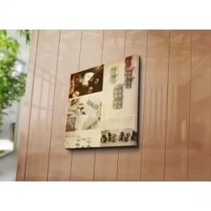 4545C-93 Multicolor Decorative Canvas Painting