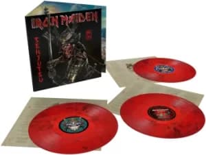 Iron Maiden Senjutsu LP red black
