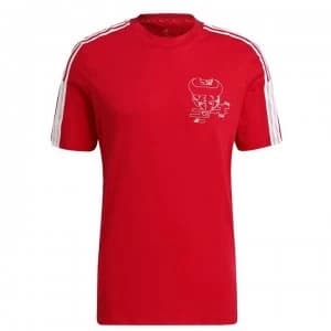 adidas Arsenal Chinese New Year T Shirt Mens - Scarlet